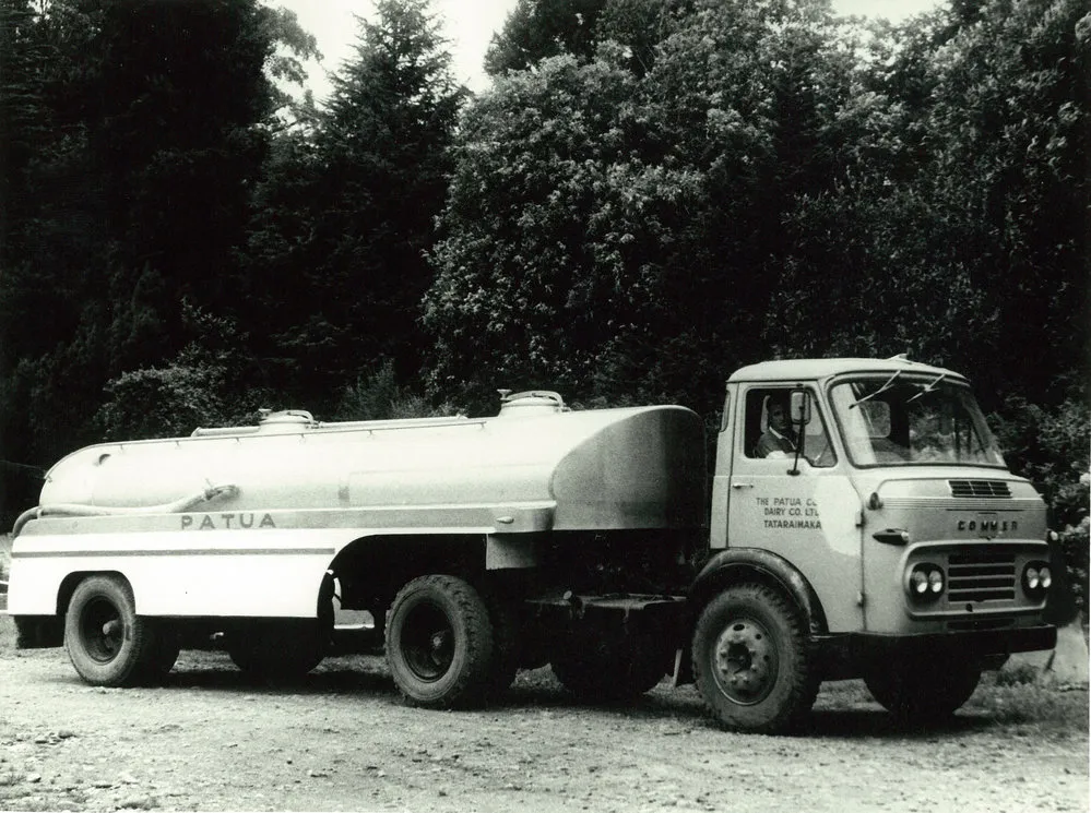Patua Co-operative Dairy Company Limited. Milk tanker, 1965