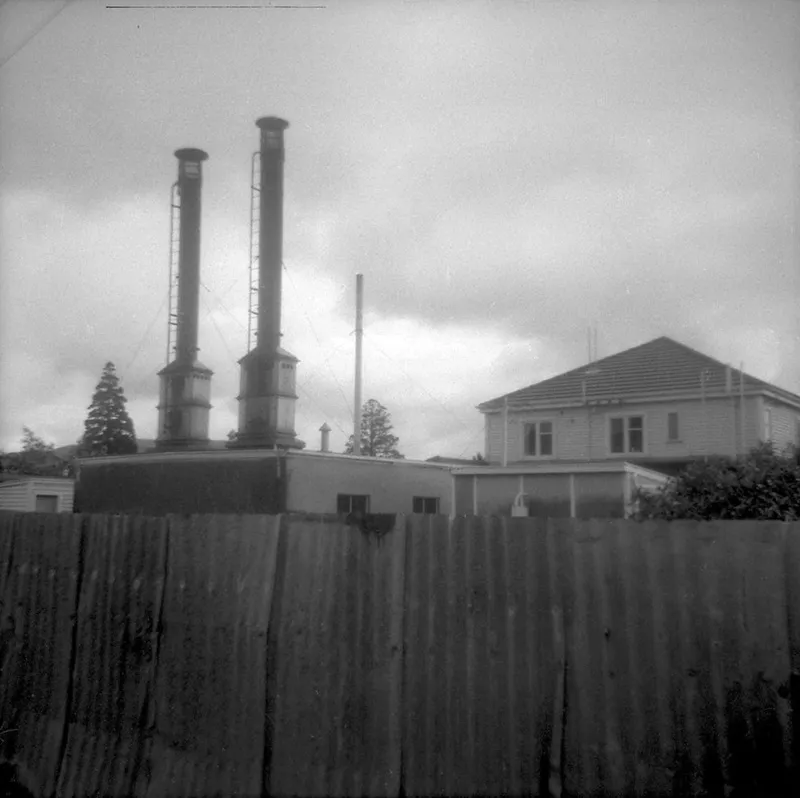 Furnaces at the Reserve Bank's Upper Hutt premises, July 1972