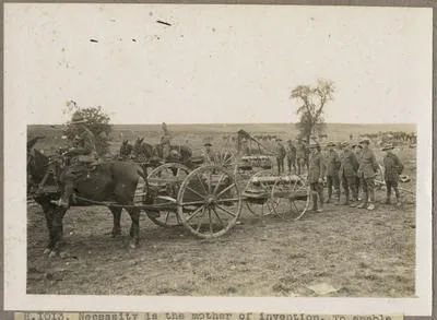 Necessity is the mother of invention.