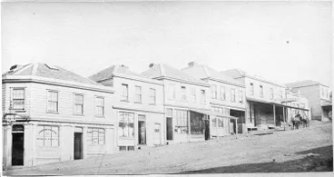 Image: Victoria Street West, Auckland Central, 1866