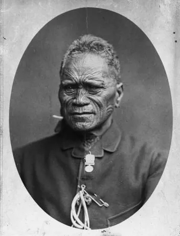 Image: Tawhiao, the second Maori King