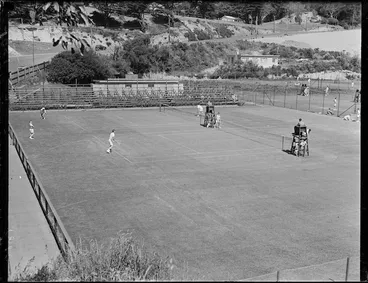 Image: Central Park tennis courts
