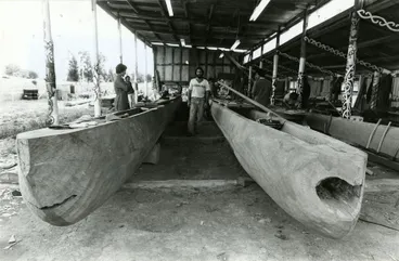 Image: Ko Matahi Avauli Whakataka-Brightwell me te Waka Hawaiiki-nui, Pahiatua