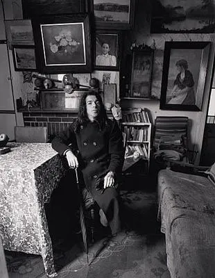 1974. The parlour. Gunson Street. Freeman's Bay. Tāmaki Makaurau Auckland.Tony Fomison