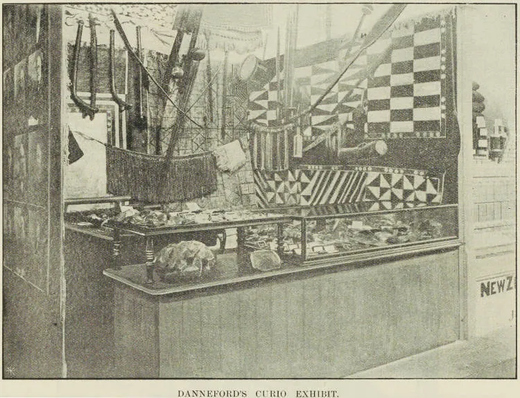 Danneford's curio exhibit