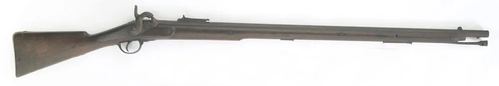 Percussion musket, Belgium, 1845.