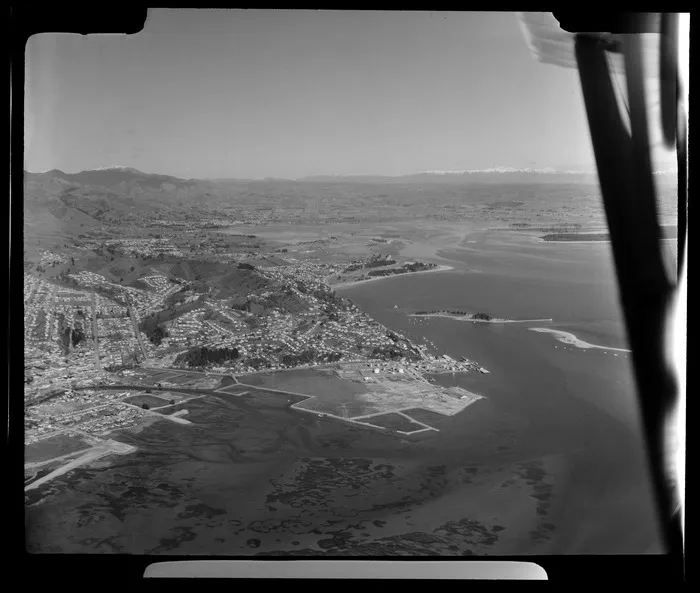Aerial view of Port Nelson and Waimea Inlet
