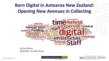 Image: Born digital in Aotearoa New Zealand: Opening New Avenues in Collecting