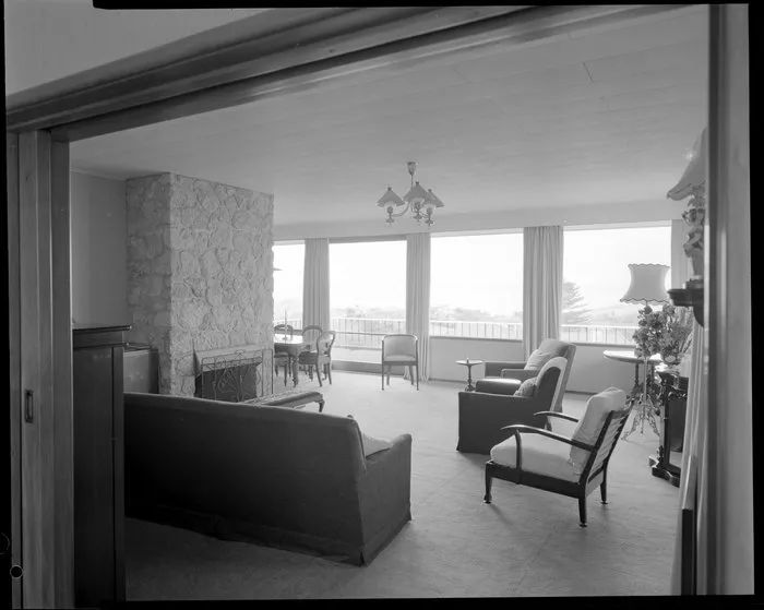 Living room, Dr Feltham's house, Wellington