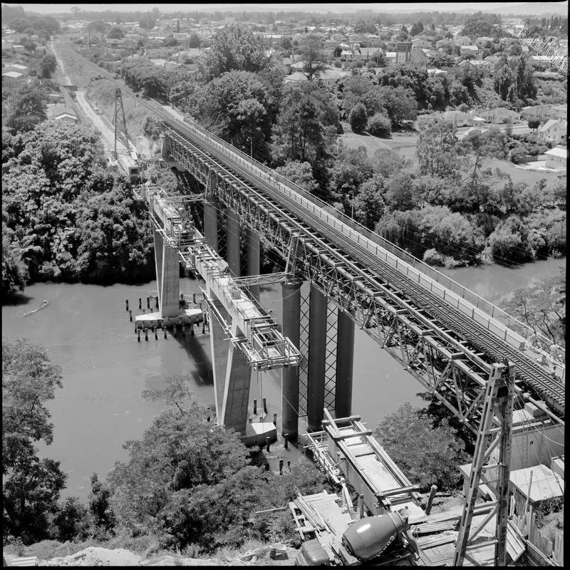 New Railway Bridge under construction