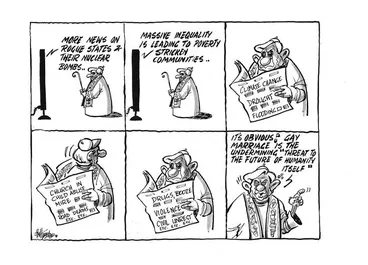 Image: Hubbard, James, 1949- :'More news on rogue states & their nuclear bombs..' ... 12 January 2012