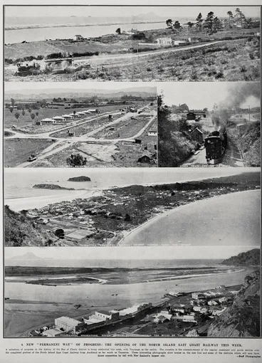Image: A New 'Permanent Way' Of Progress: The Opening of the North Island East Coast Railway This Week