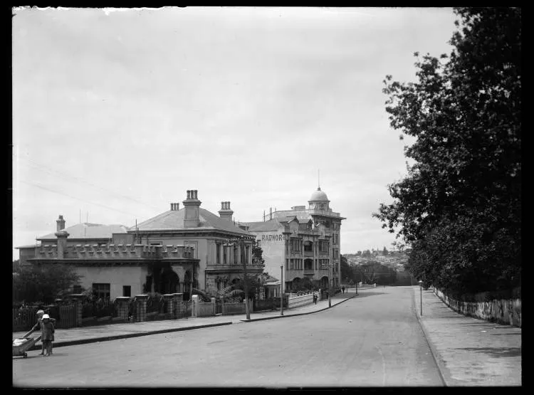 Waterloo Quadrant, Auckland Central, 1923