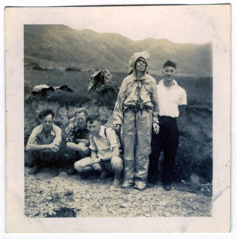 "Those who ventured," The 1950 Tramp back to the Orongorongo Valley - Presbyterian Harrier Club, Wellington