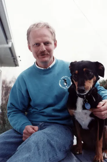Image: Peter de Wit and Ascki win Pedigree Pal National Dog Agility Championships.