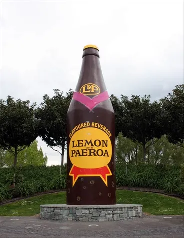 Image: Paeroa: L&P bottle, 2010