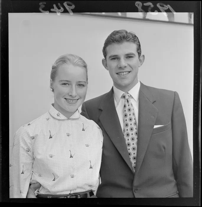 Engagement photo of Jillian Archibald and Don Poulton