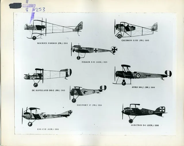 World War I Aeroplanes