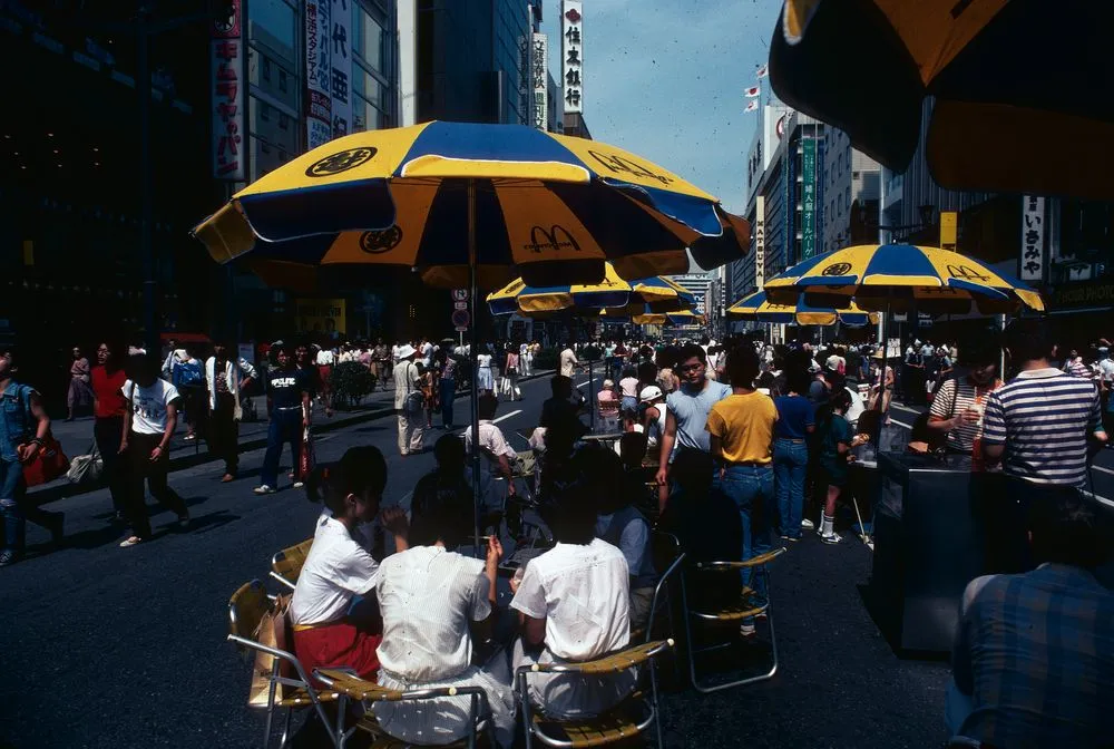 Japan Series: Outside McDonalds