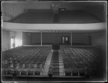Image: Interior of an unidentified movie theatre, Hastings