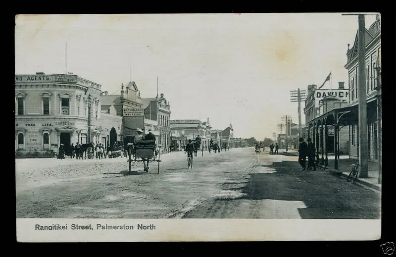 Rangitikei Street, Palmerston North, circa 1907