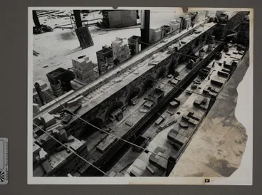 Image: Photograph - Mino Kiln - View Over Furnaces "Crown Lynn 8/6/70"
