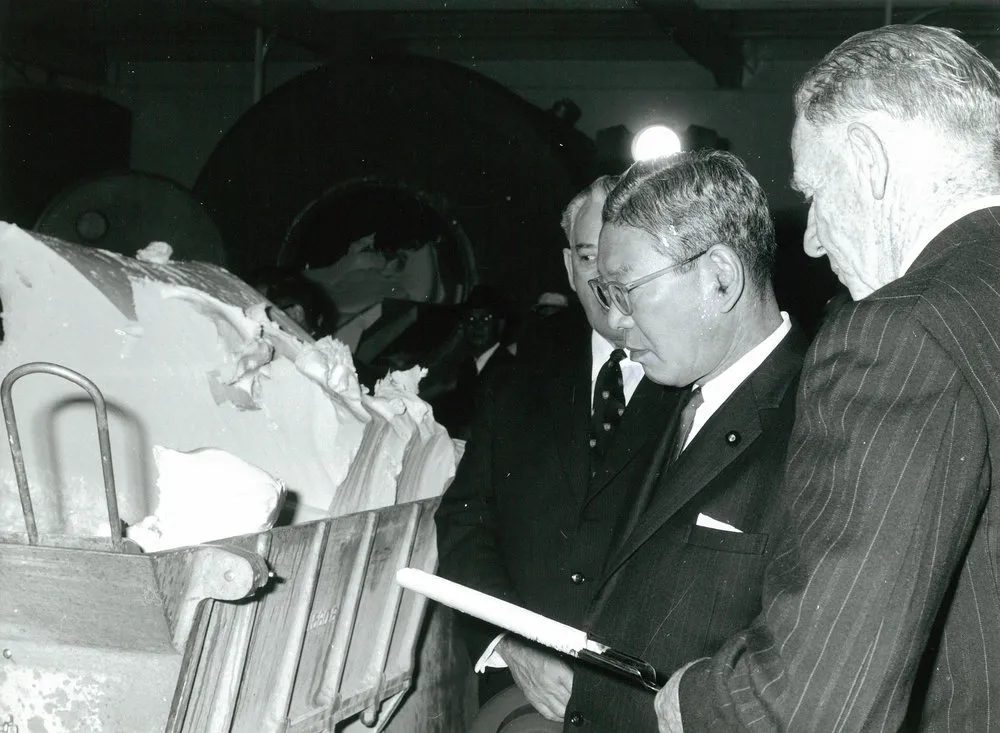 New Zealand Dairy Board. Prime Minister of Japan visit, 1963
