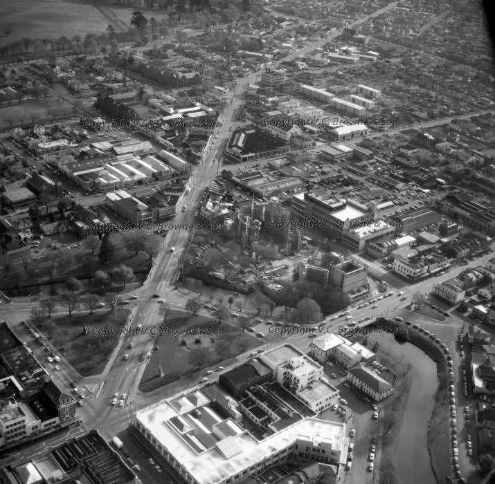 Town Hall construction - Christchurch (12997/13007)
