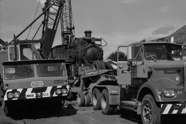 Image: Photograph of locomotive WW 491