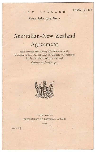 Australian-New Zealand Agreement, 1944