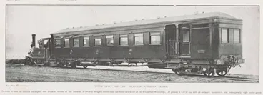 Image: Experimental light railcar built at the Newmarket railway workshops