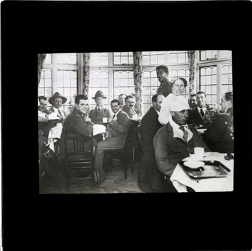 Image: Soldiers at YMCA Tea Room, Walton-on-Thames