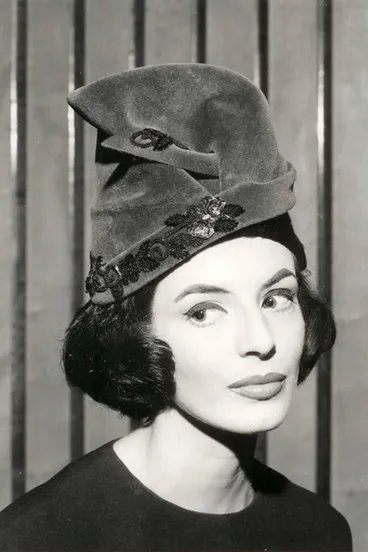 Image: Peachbloom felt toque