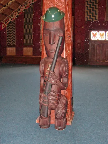 Lance Sergeant Haane Manahi 'B' Company 2007 Image: Lance Sergeant Haane Manahi 'B' Company 2007