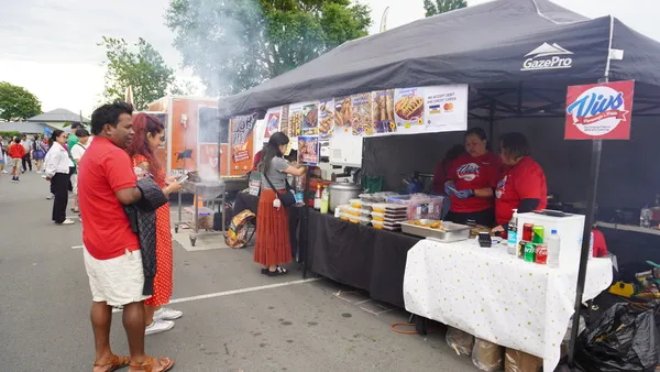 VIVS Pampanga's Pride food stall