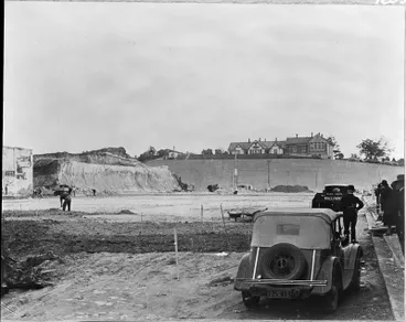 Image: Garden Place mostly cleared