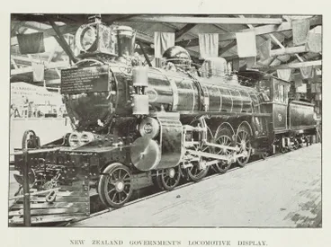 Image: New Zealand Government's locomotive display
