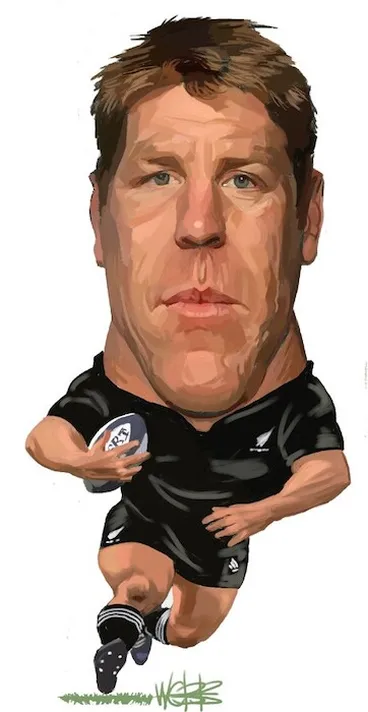 Image: Webb, Murray 1947-:Brad Thorn. [ca 1 October 2003]
