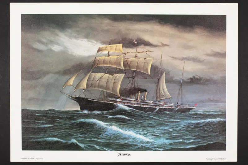 Print: Painting of ARAWA (1884)
