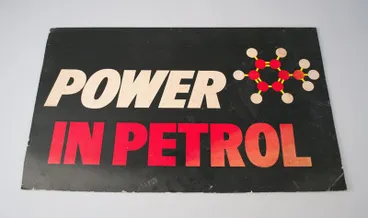 Image: Advertising Sign Power in Petrol