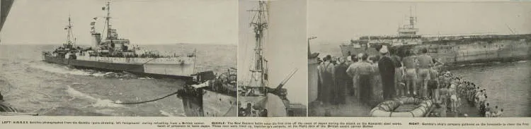 Photos of the Gambia's naval war in the Pacific