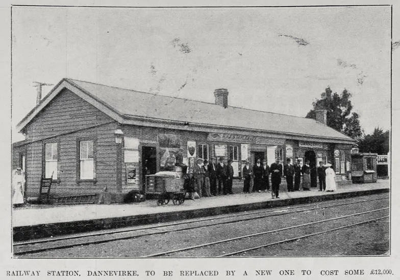 Dannevirke railway station to be replaced with a new one costing some 12,000 pounds