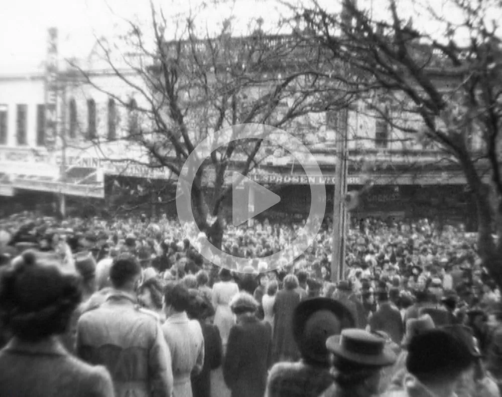 Peace, V-E Day, Dunedin