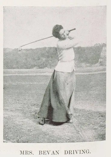 Image: Mrs. Bevan driving