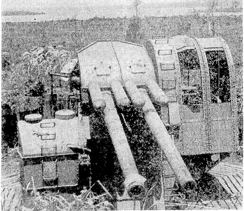 A 127mm (5-inch) dual-purpose gun which formed part of the Japanese anti-aircraft and coastal defensive system at Sulphur Creek, just below Rabaul. Huge quantities of ivar material ivere taken at Rabaul. (Evening Post, 17 November 1945)
