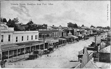 "Victoria Street, Hamilton from Post Office" Image: "Victoria Street, Hamilton from Post Office"