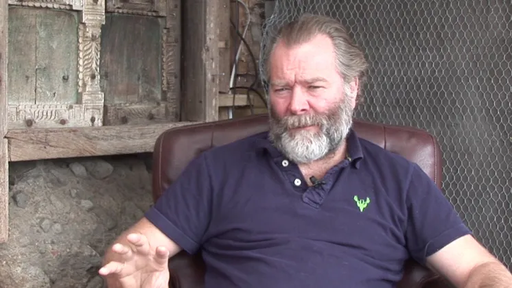 Mark Mitchinson: a career playing dangerous men…