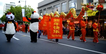 Image: Chinese New Year Dragon Parade