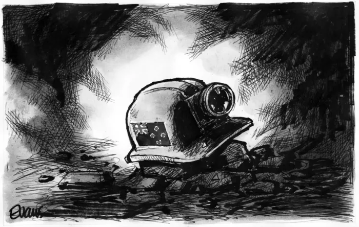 The Pike River Mine. 24 November 2010