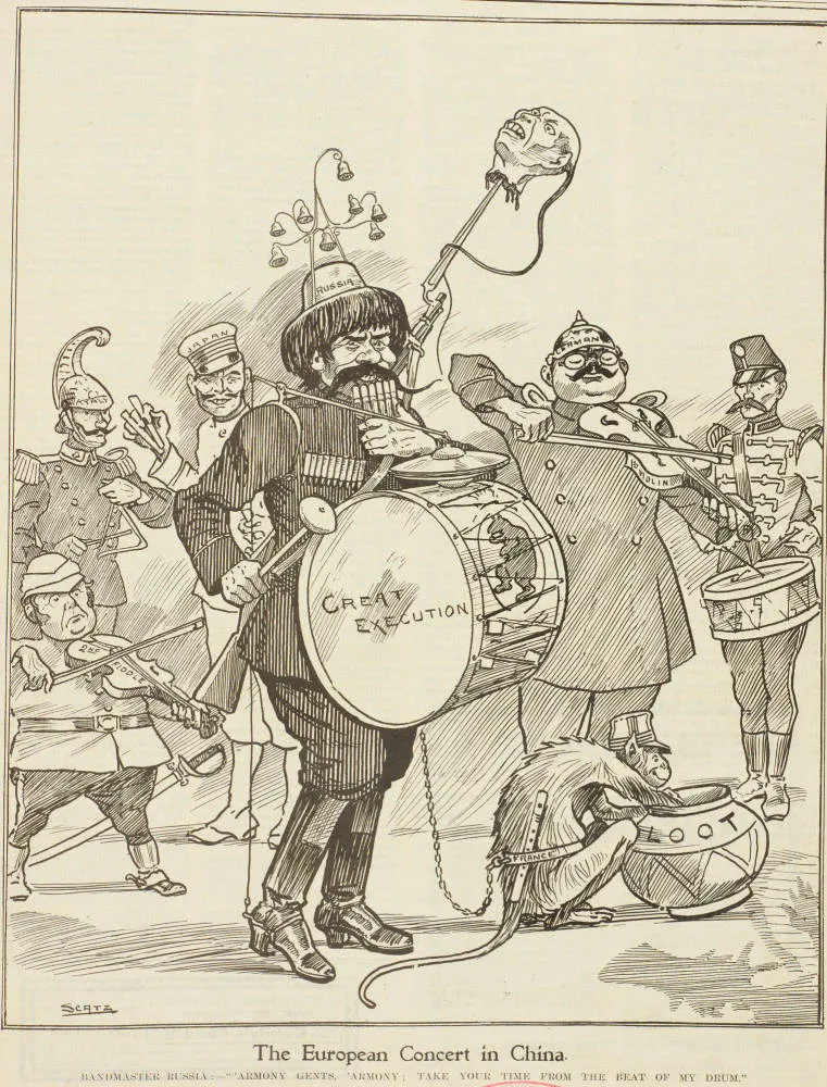 The European concert in China